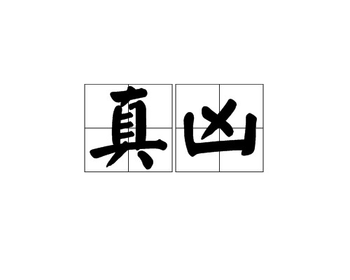 真凶（汉语词汇）