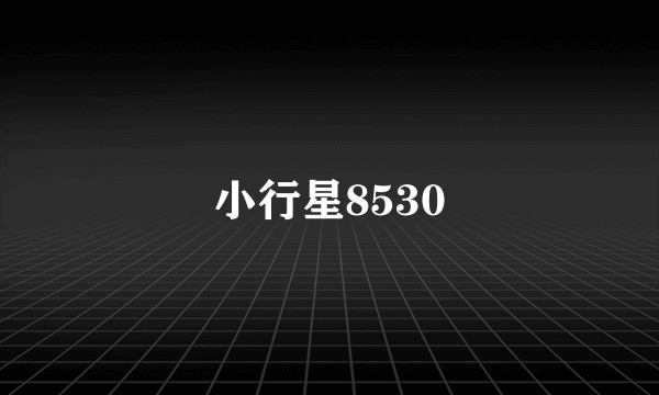小行星8530
