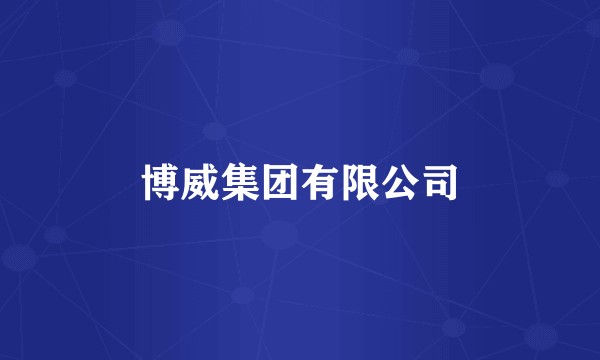 博威集团有限公司