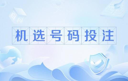 机选号码投注
