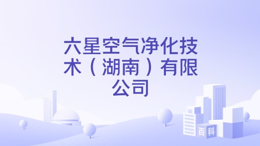 六星空气净化技术（湖南）有限公司