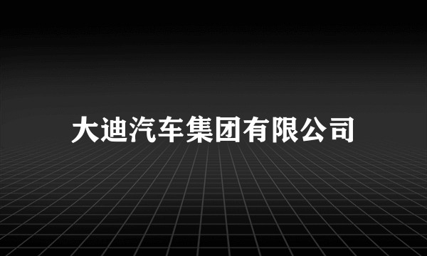大迪汽车集团有限公司