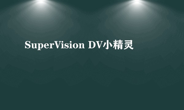SuperVision DV小精灵