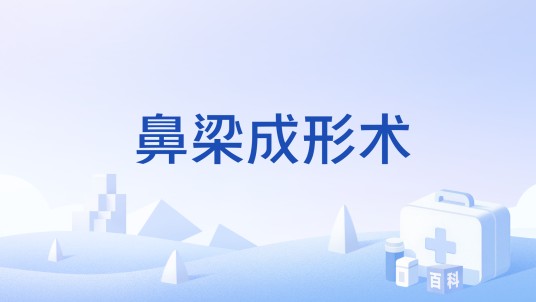 鼻梁成形术