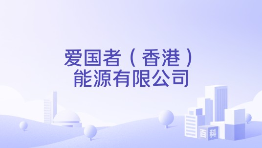 爱国者（香港）能源有限公司