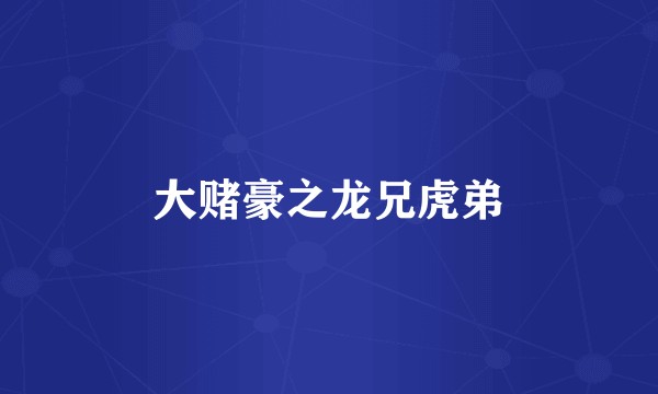 大赌豪之龙兄虎弟