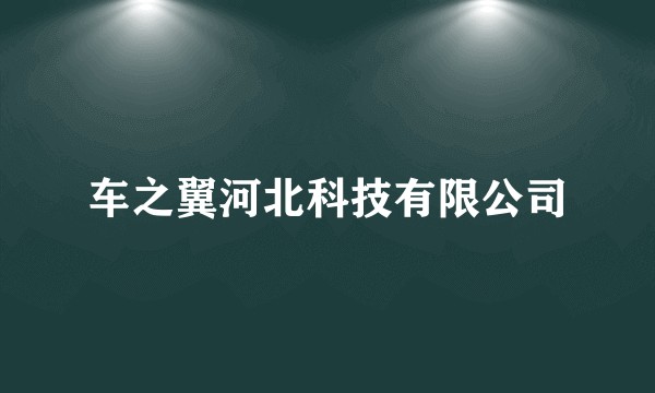 车之翼河北科技有限公司