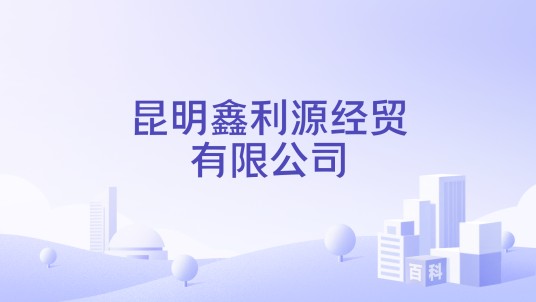 昆明鑫利源经贸有限公司