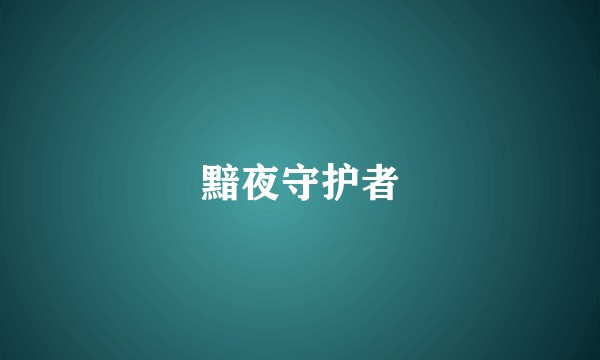 黯夜守护者