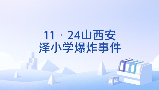 11·24山西安泽小学爆炸事件