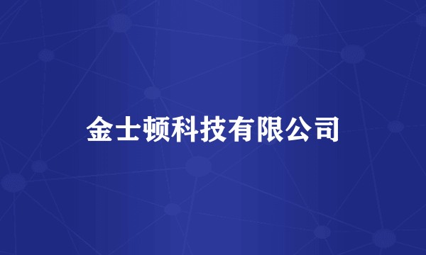金士顿科技有限公司