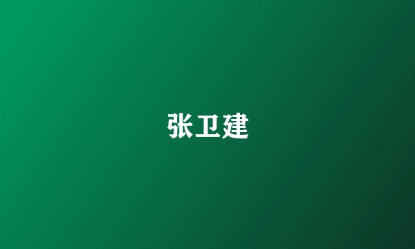 张卫建