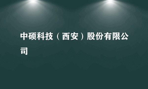 中硕科技（西安）股份有限公司