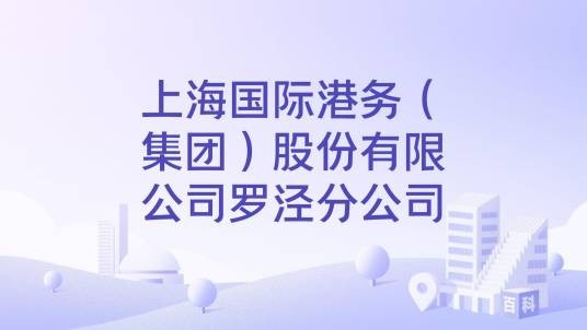 上海国际港务（集团）股份有限公司罗泾分公司