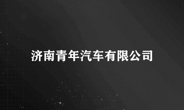 济南青年汽车有限公司