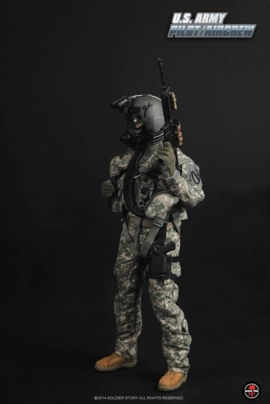 Soldierstory新品:1/6 美国陆军航空兵(陆航)飞行员/ 机组乘员