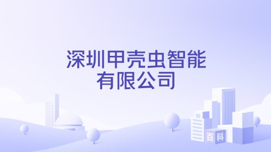 深圳甲壳虫智能有限公司