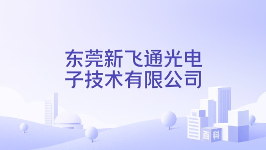 东莞新飞通光电子技术有限公司