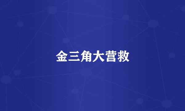 金三角大营救