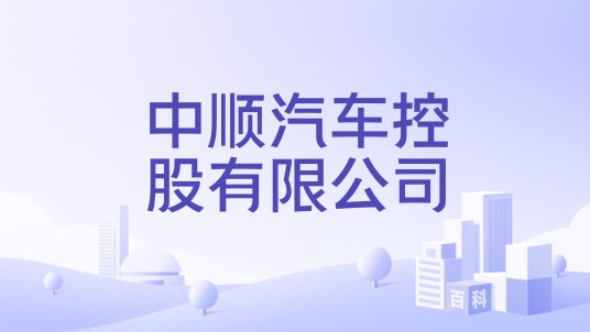 中顺汽车控股有限公司