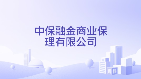 中保融金商业保理有限公司