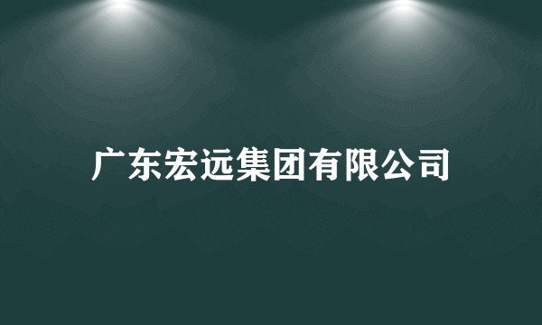 广东宏远集团有限公司