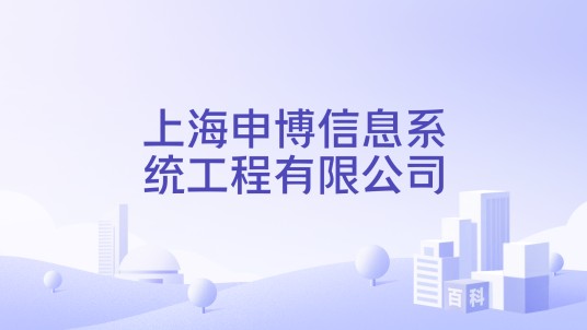 上海申博信息系统工程有限公司
