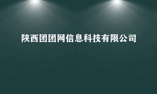 陕西团团网信息科技有限公司