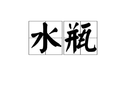 水瓶（盛装液体的容器）