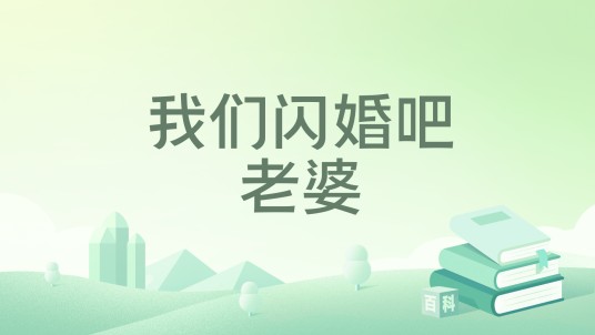 我们闪婚吧，老婆