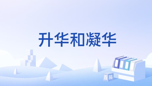 升华和凝华（物态变化现象）