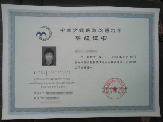 中国少数民族汉语水平等级考试