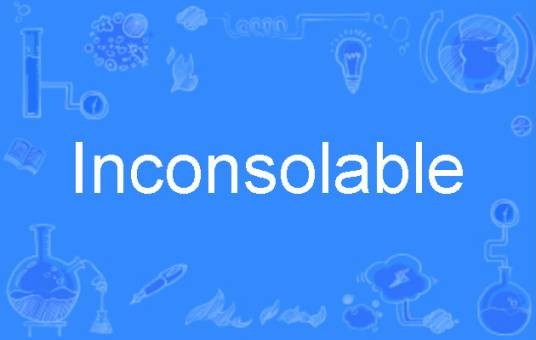 Inconsolable（英语单词）