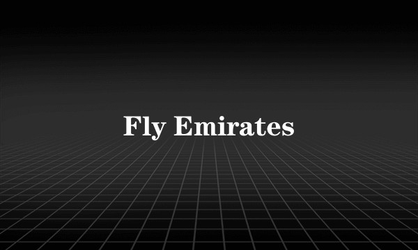 Fly Emirates