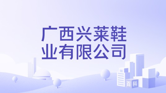 广西兴莱鞋业有限公司