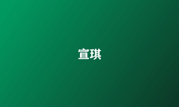 宣琪