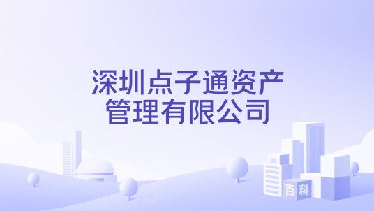深圳点子通资产管理有限公司