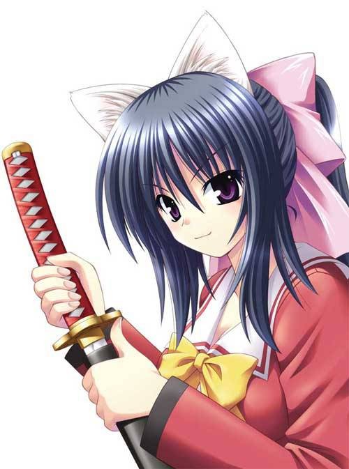 守护猫娘绯鞠(的良米兰原作的漫画)