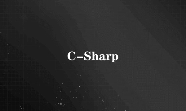 C-Sharp
