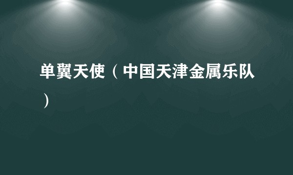 单翼天使（中国天津金属乐队）