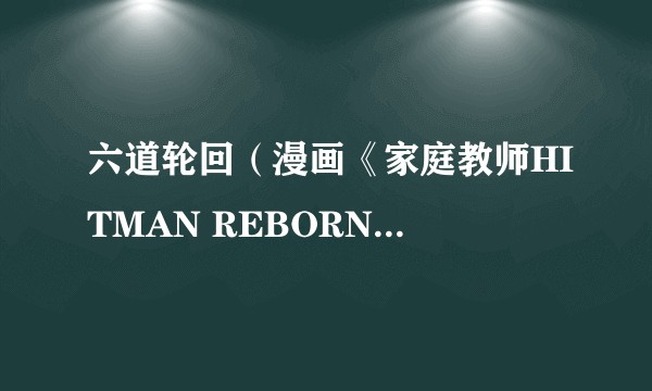 六道轮回（漫画《家庭教师HITMAN REBORN!》及其衍生作品中的能力）