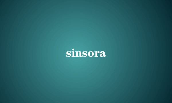 sinsora