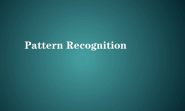 Pattern Recognition