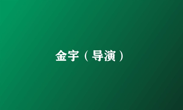 金宇（导演）