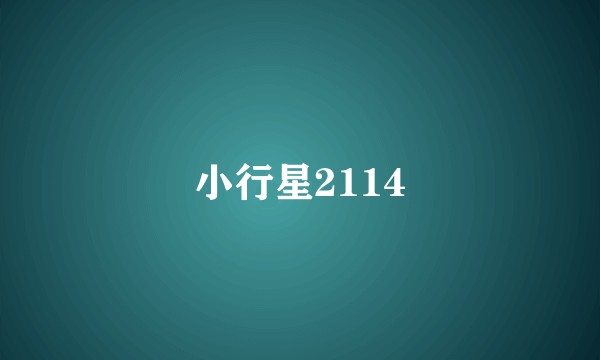 小行星2114