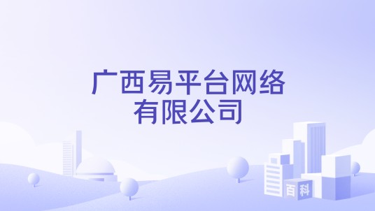 广西易平台网络有限公司