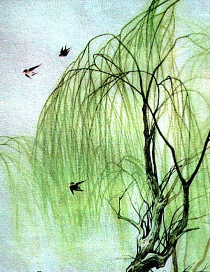 咏柳（唐代贺知章诗作）