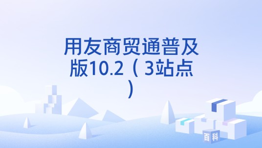 用友商贸通普及版10.2(3站点)