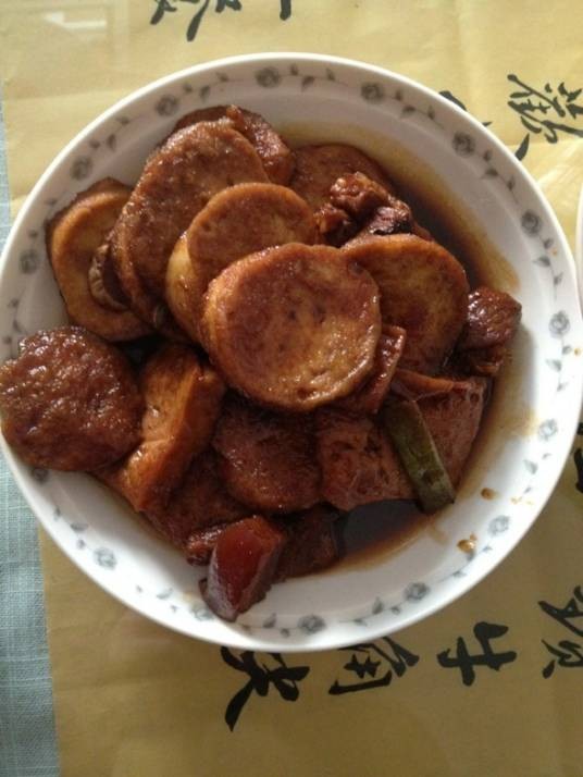 素鸡烧肉