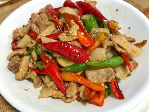 辣炒羊肉片
